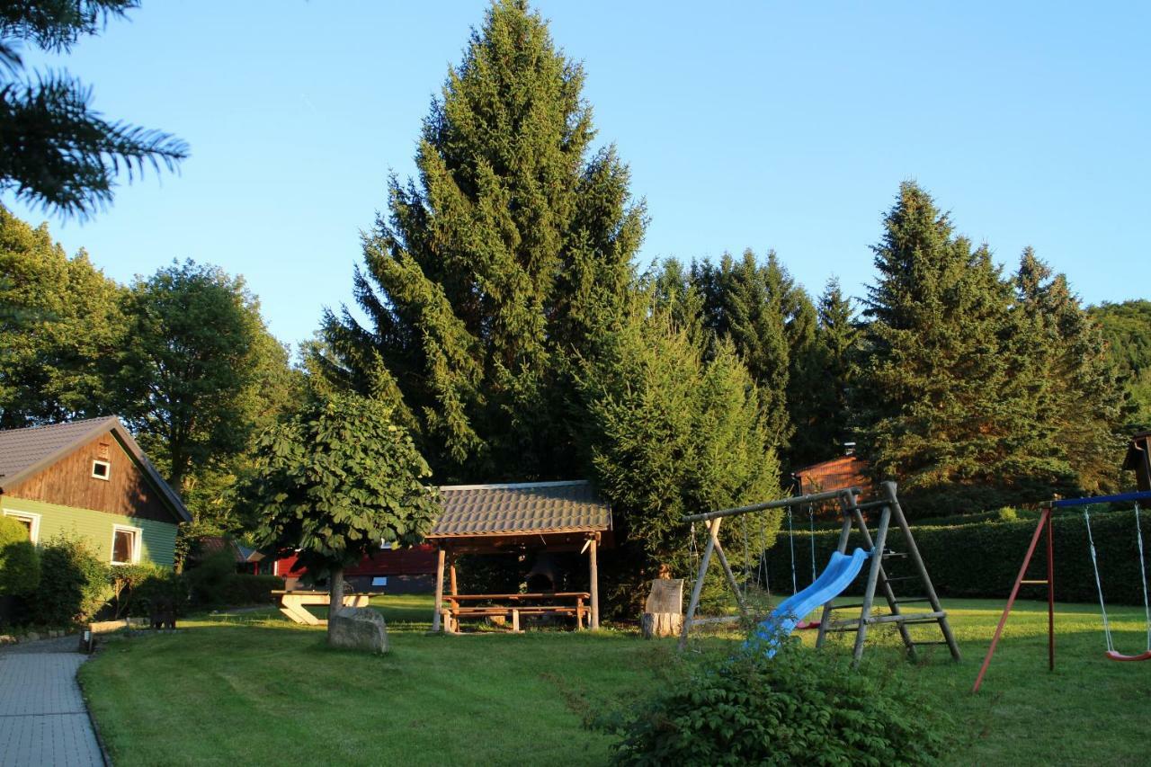 Ferienhaeuser "Zur Hohen Sonne" Thale Exteriör bild